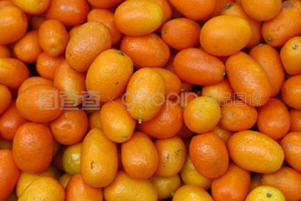 新鲜的柑橘类水果